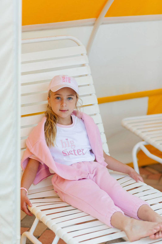 Big Sis Bow Baseball Hat (Baby, Youth)