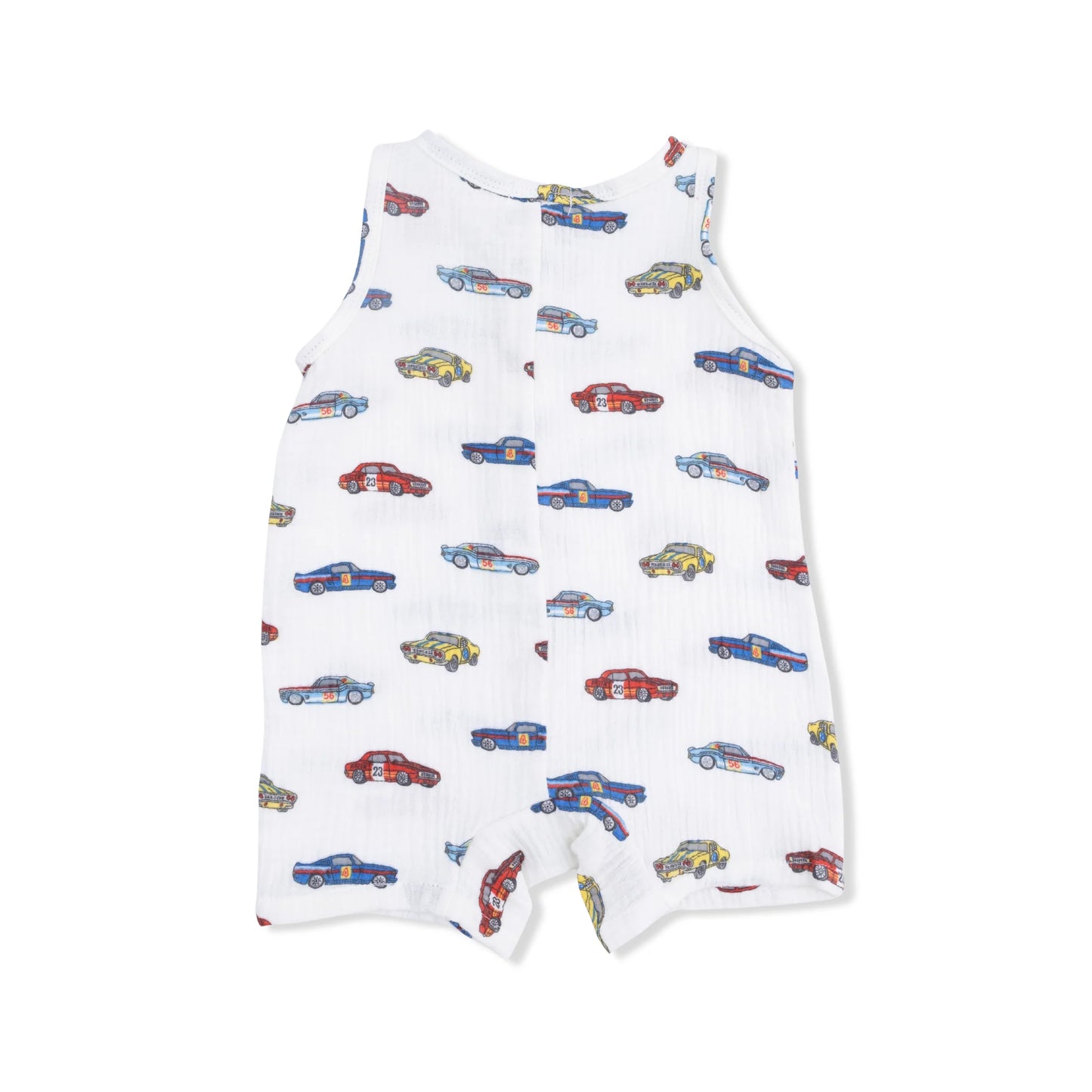 Race Car- Shortie Romper