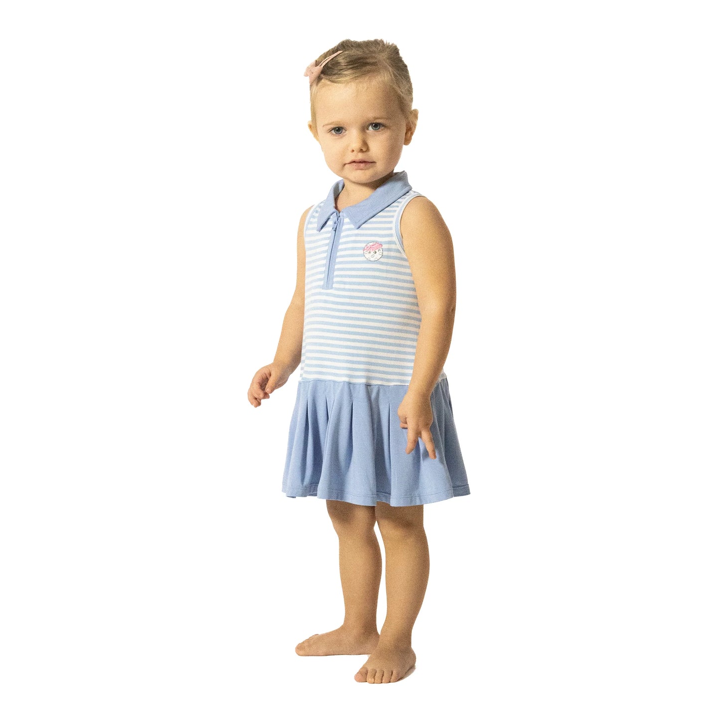 Striped Golf- Polo tennis dress