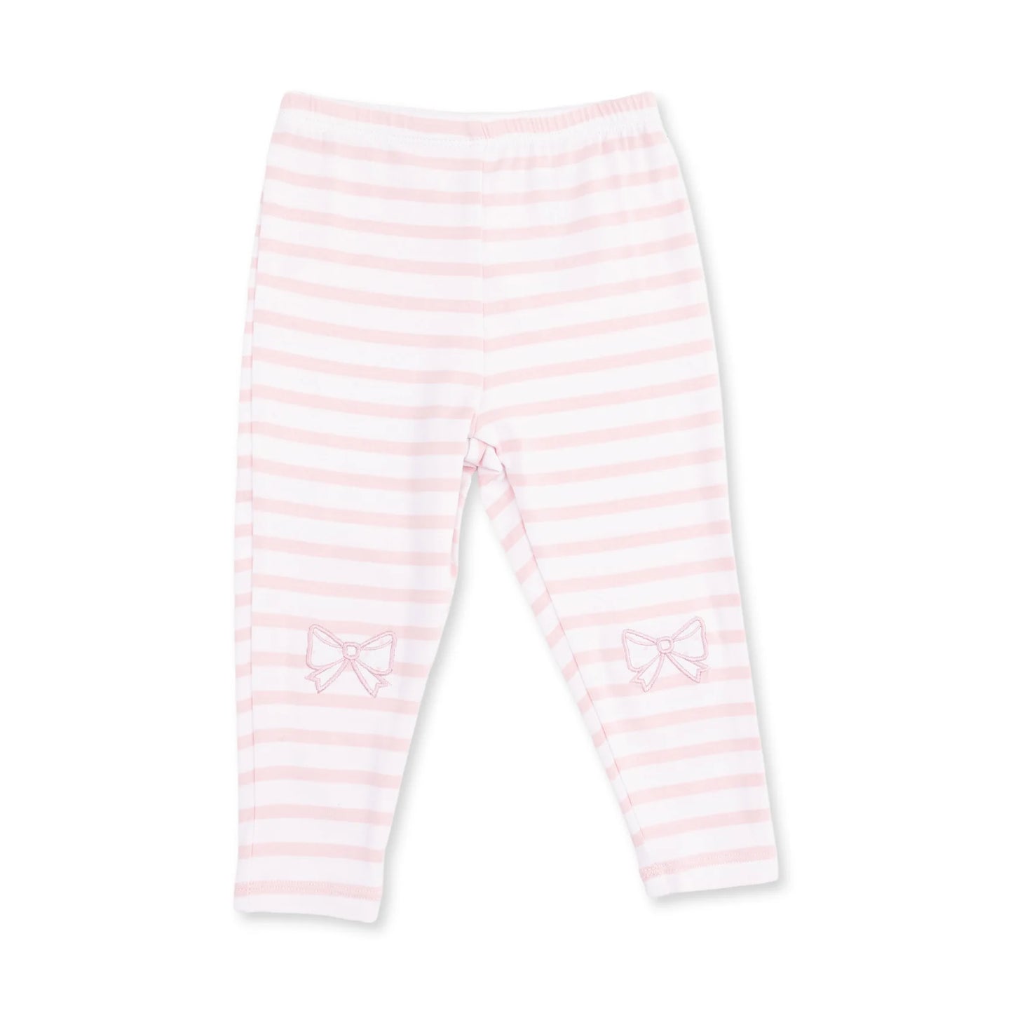 Veiled pink bows- polo dress and legging