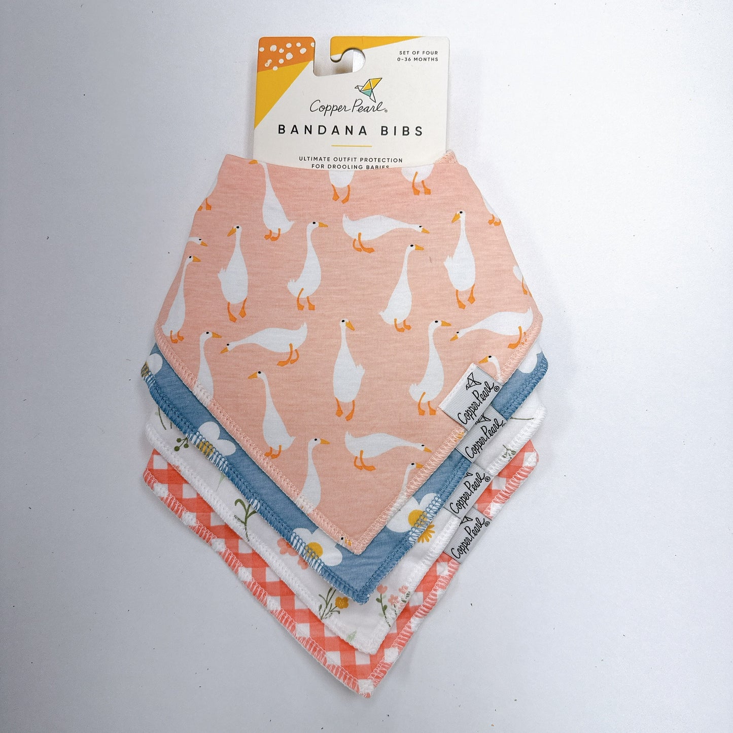 Goosie Bandana Bib Set (4-Pack)