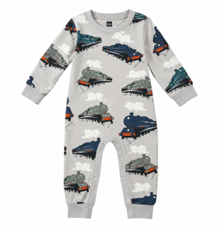 Long Sleeve Pocket Baby Romper