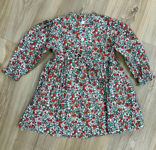 Botanical Ruched Dress