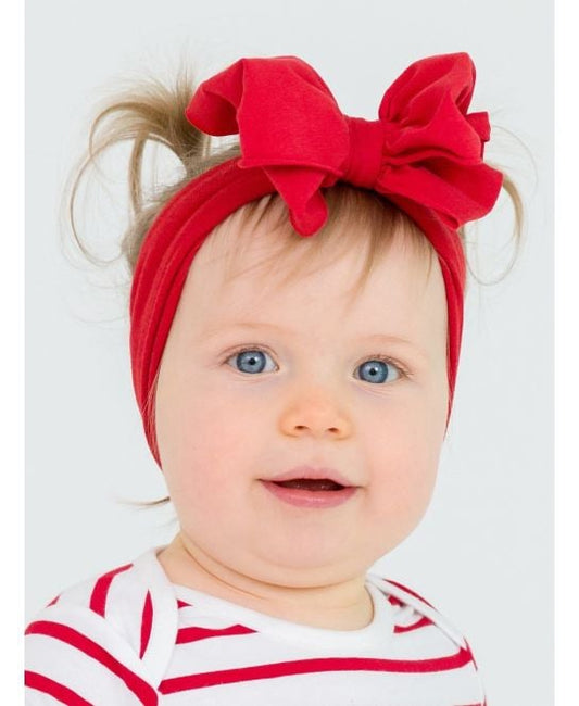 Red Big Bow Headband