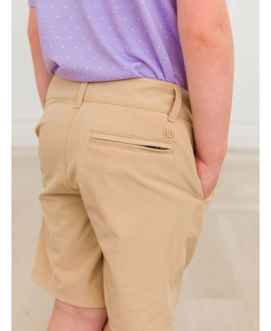 Classic Khaki Hybrid Shorts