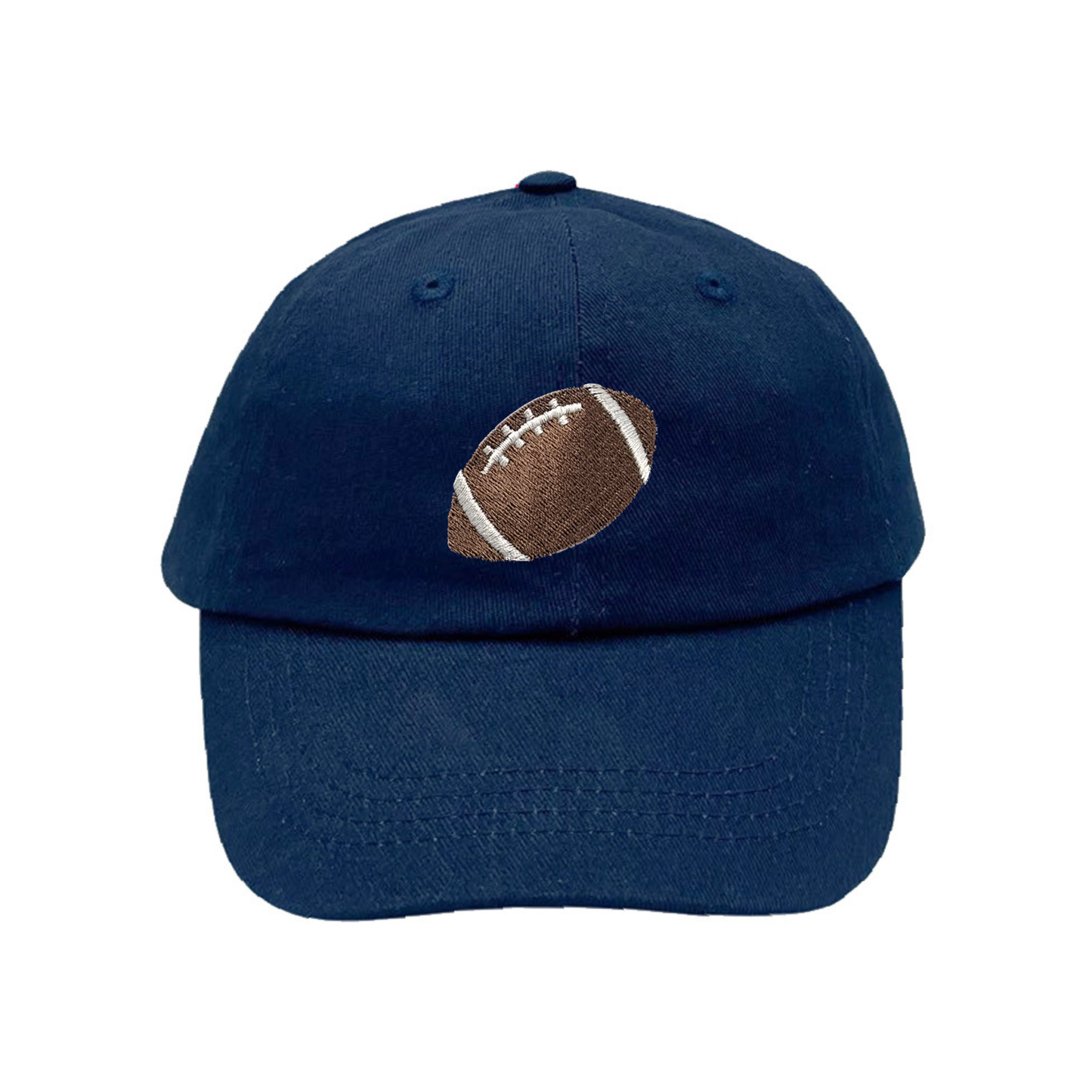 Navy Football Baseball Hat (Baby, Youth)