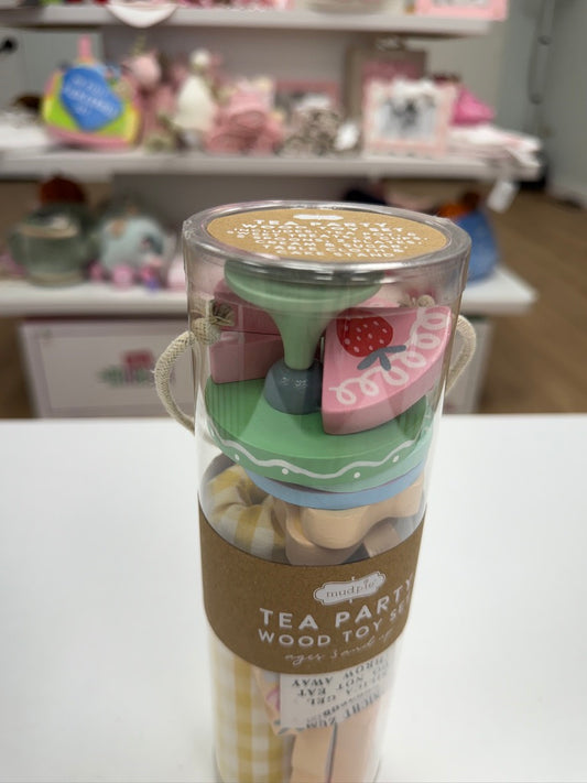 Tea Party Wood Toy Set