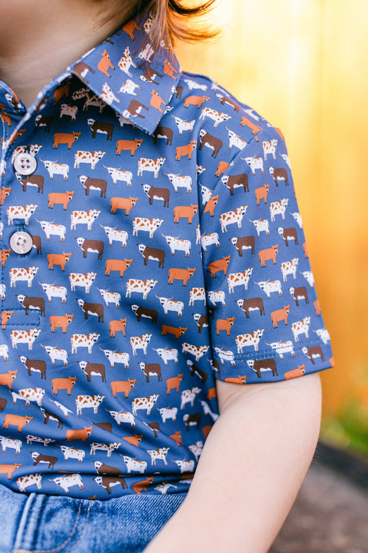 Stockyards Boys' Polo