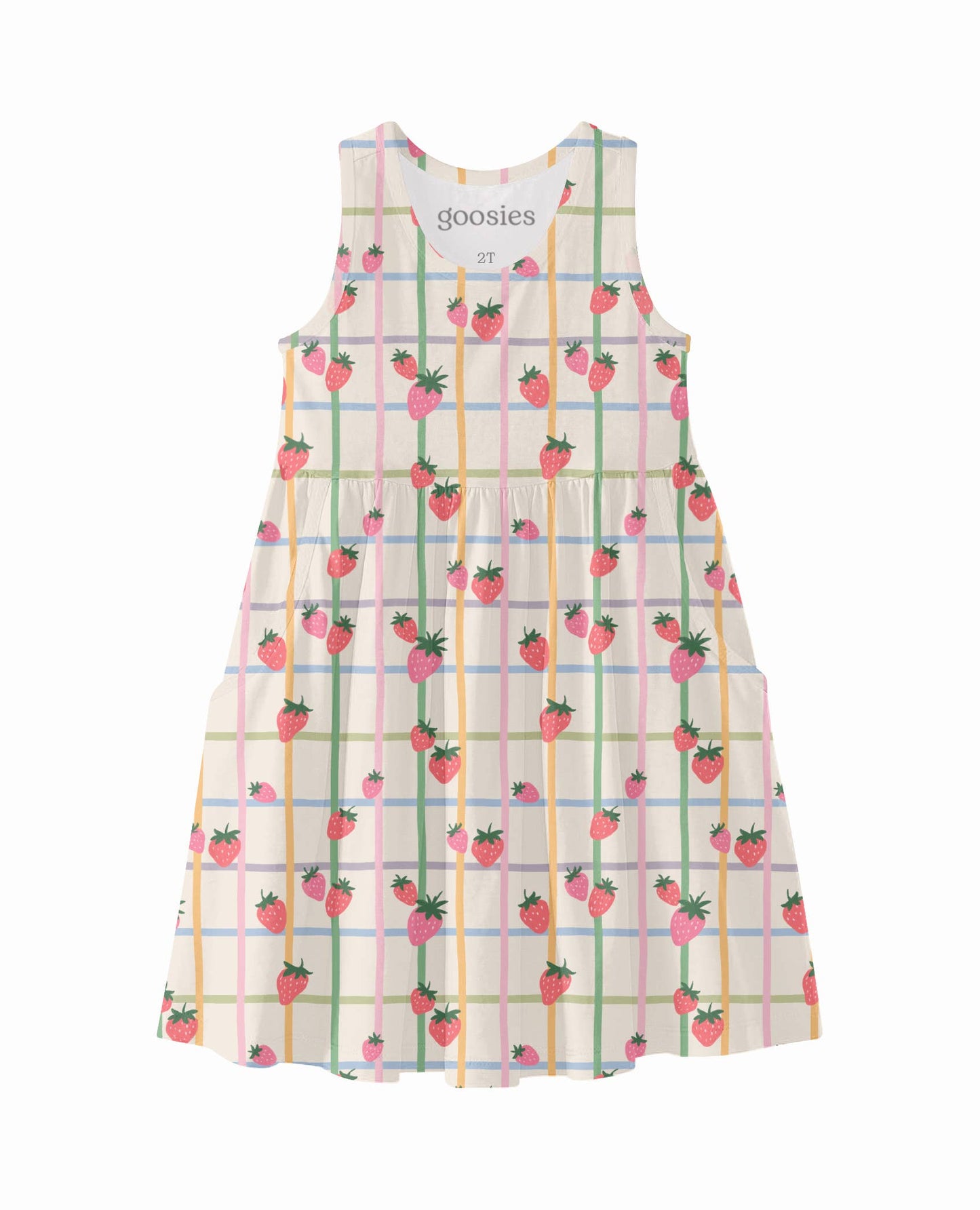 Berry Patch - Sleeveless Pocket Dress