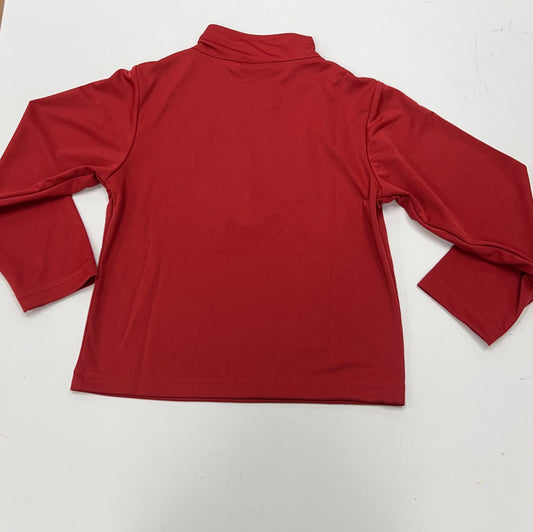 TX Tech red 1/4 zip