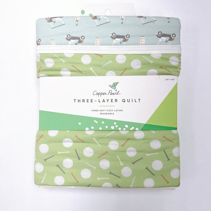 Bogey 3-Layer Stretchy Quilt