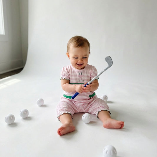 Golf Club Girls Romper