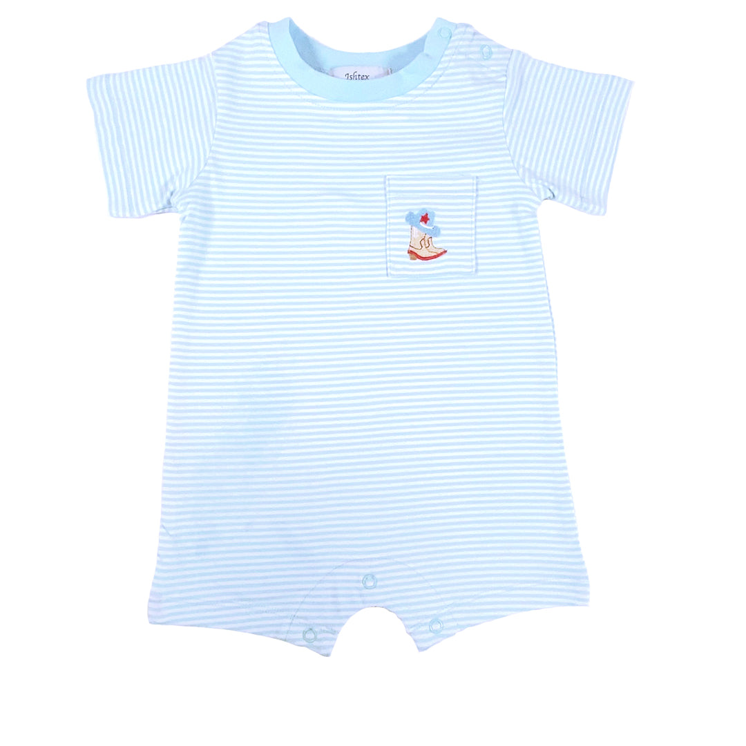 Cowboy Boys Romper