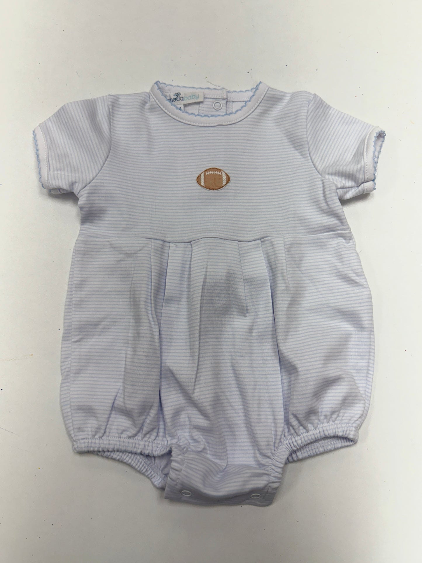 Touchdown Cutie- Emb s/s bubble