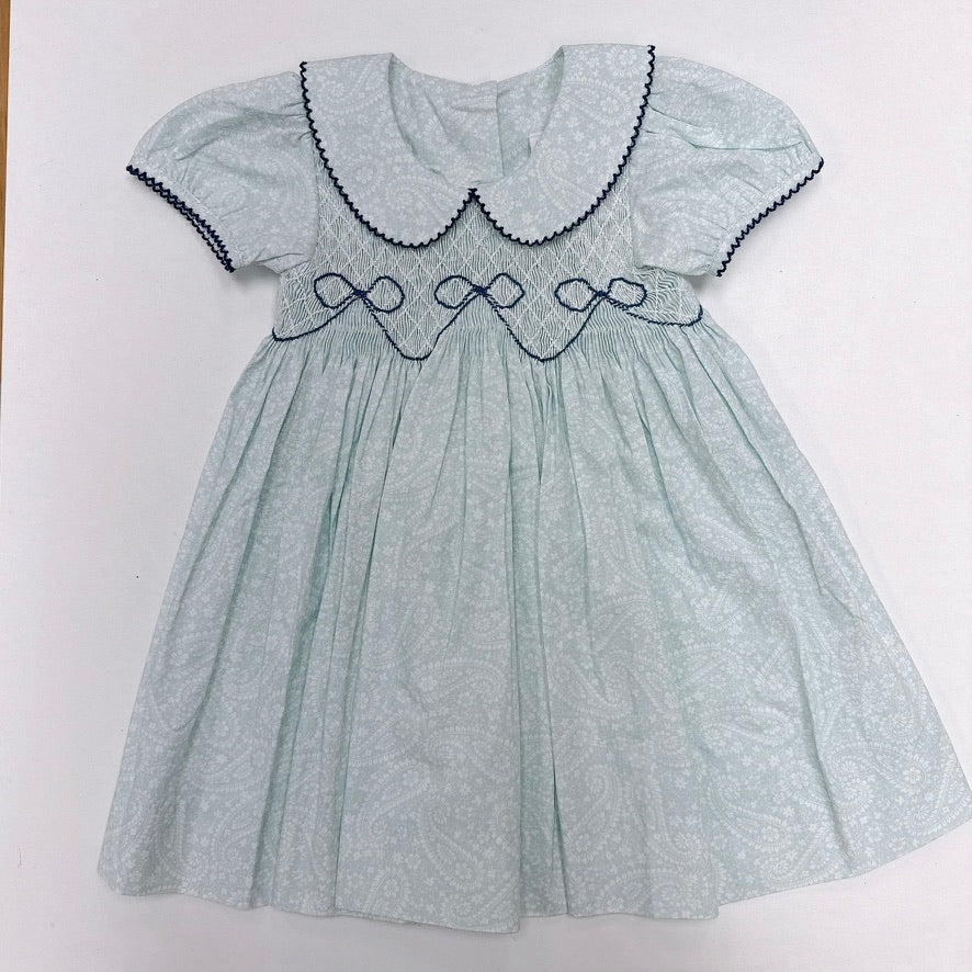 Beckingham Bow Smocked Dress
