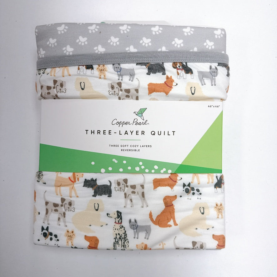 Rufus 3-Layer Stretchy Quilt