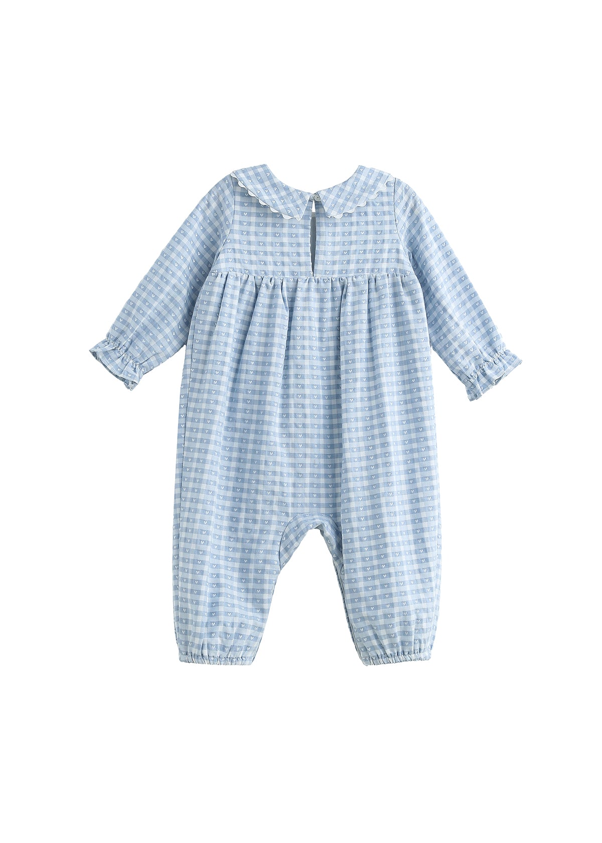 Ella Rae Romper- blue