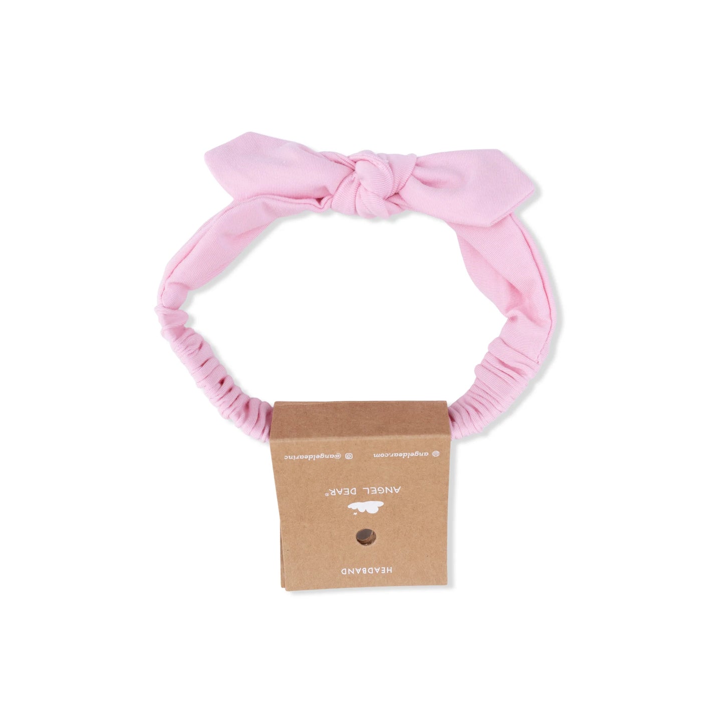 solid romance rose- knot headband