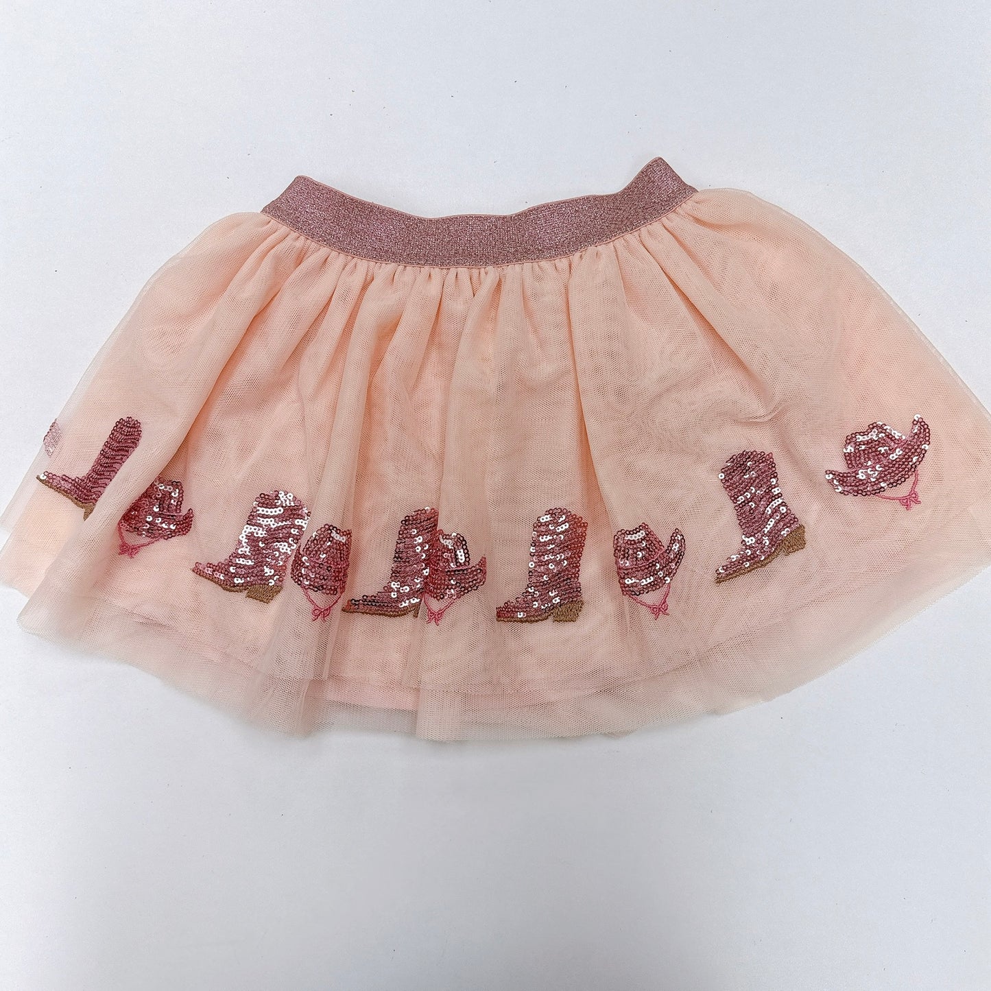 Pink Boot Tutu Skirt