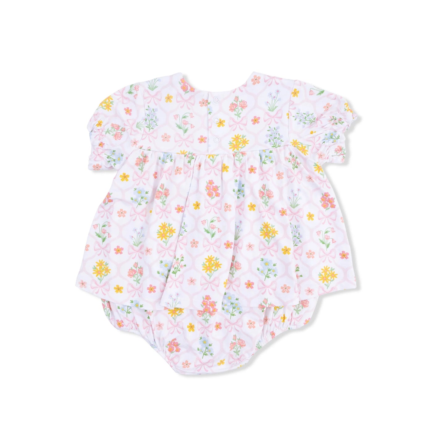 Spring Blooms Smocked Bubble