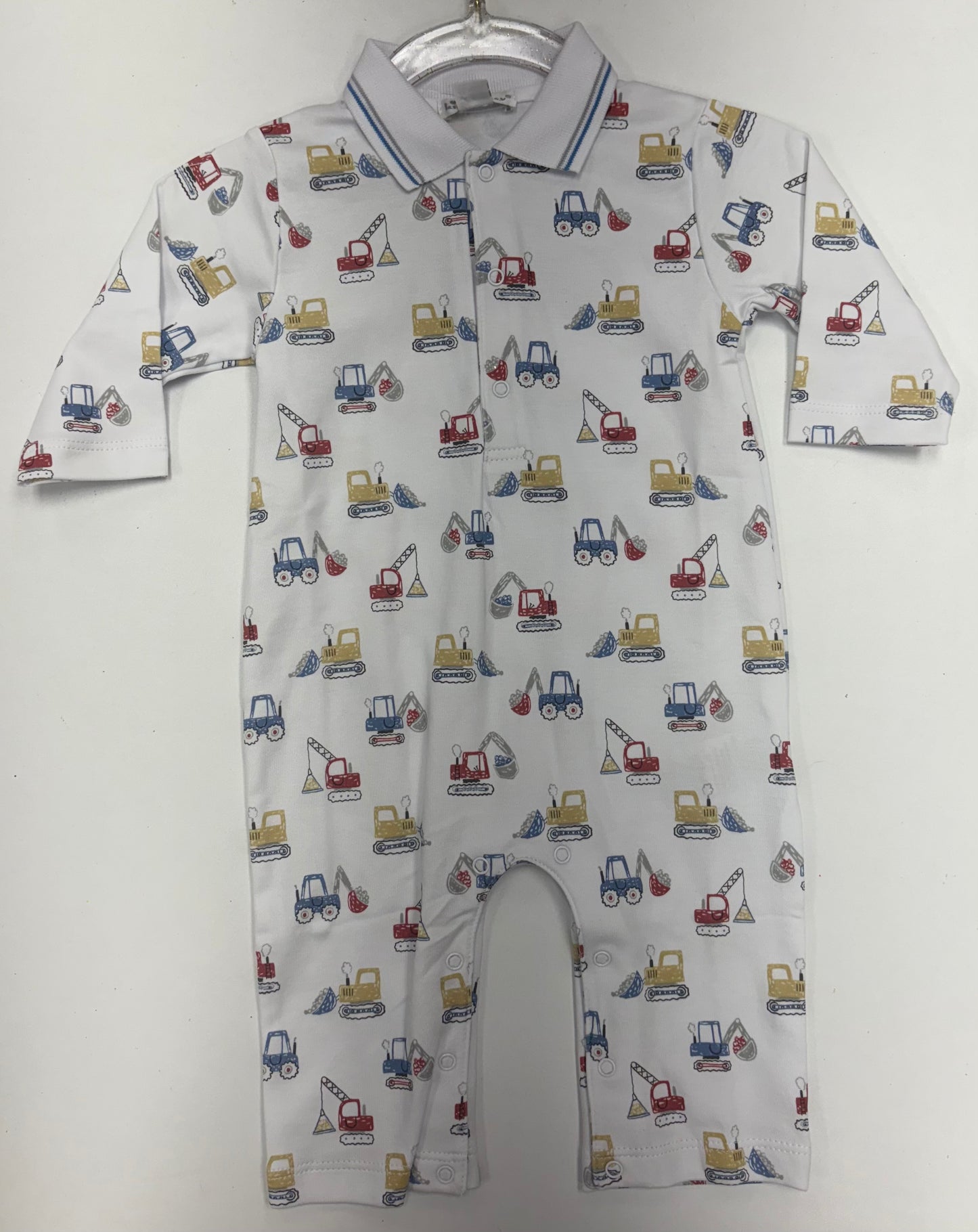 Construction Diggers- Playsuit