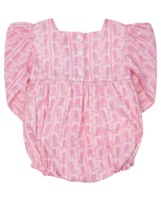 Cowgirl Boots With Gold Lurex Bubble