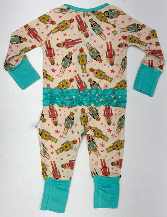 Nutcracker Ruffle Romper