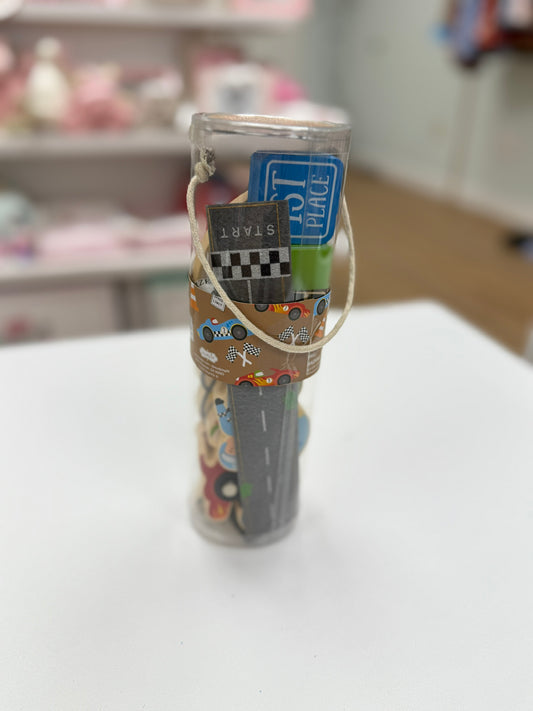 Race Car Wood Toy Set