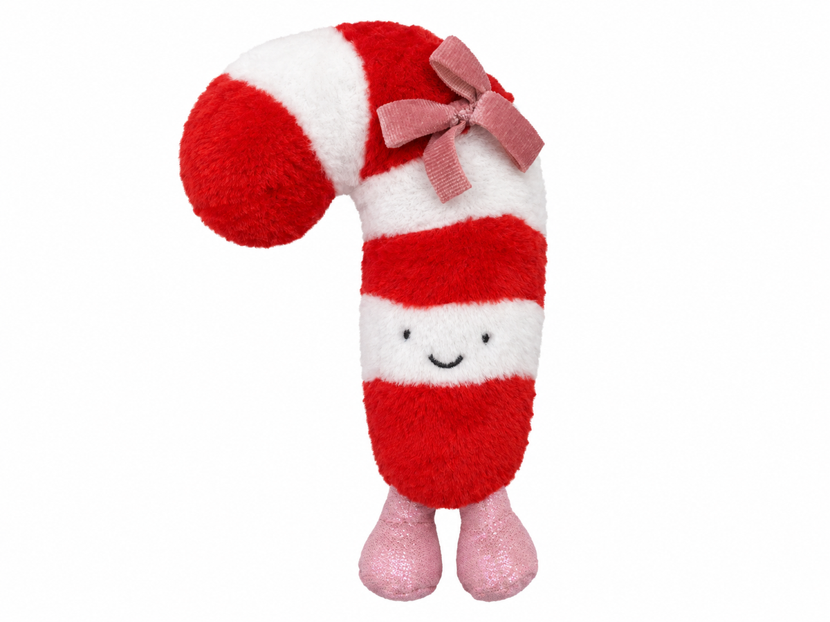 Candycane Plush Purse