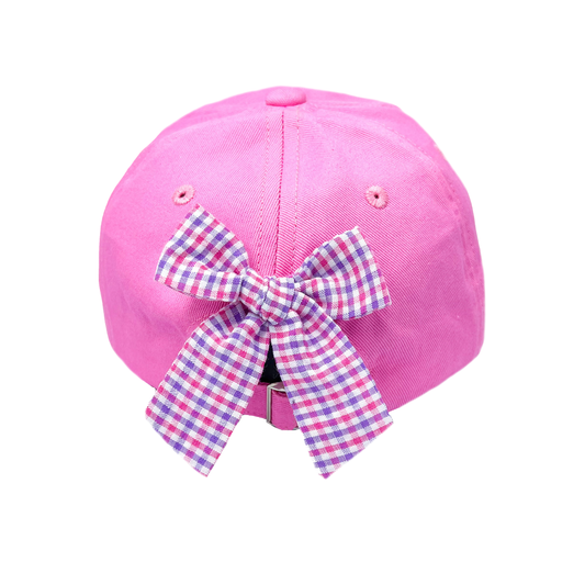 Cowboy Boot Bow Baseball Hat