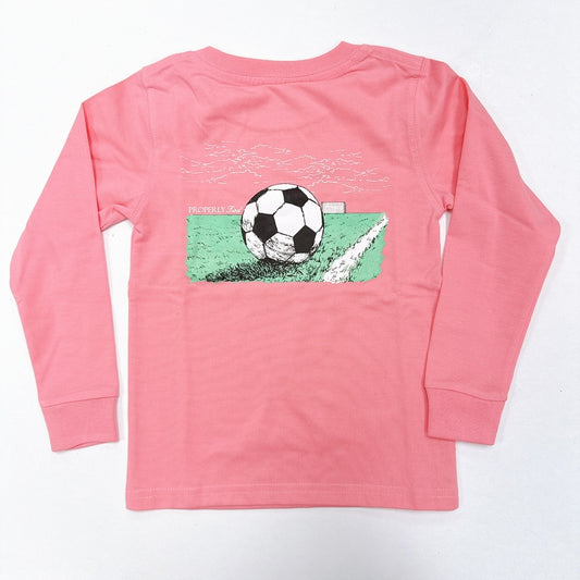 Girls Long Sleeve Soccer Shirt