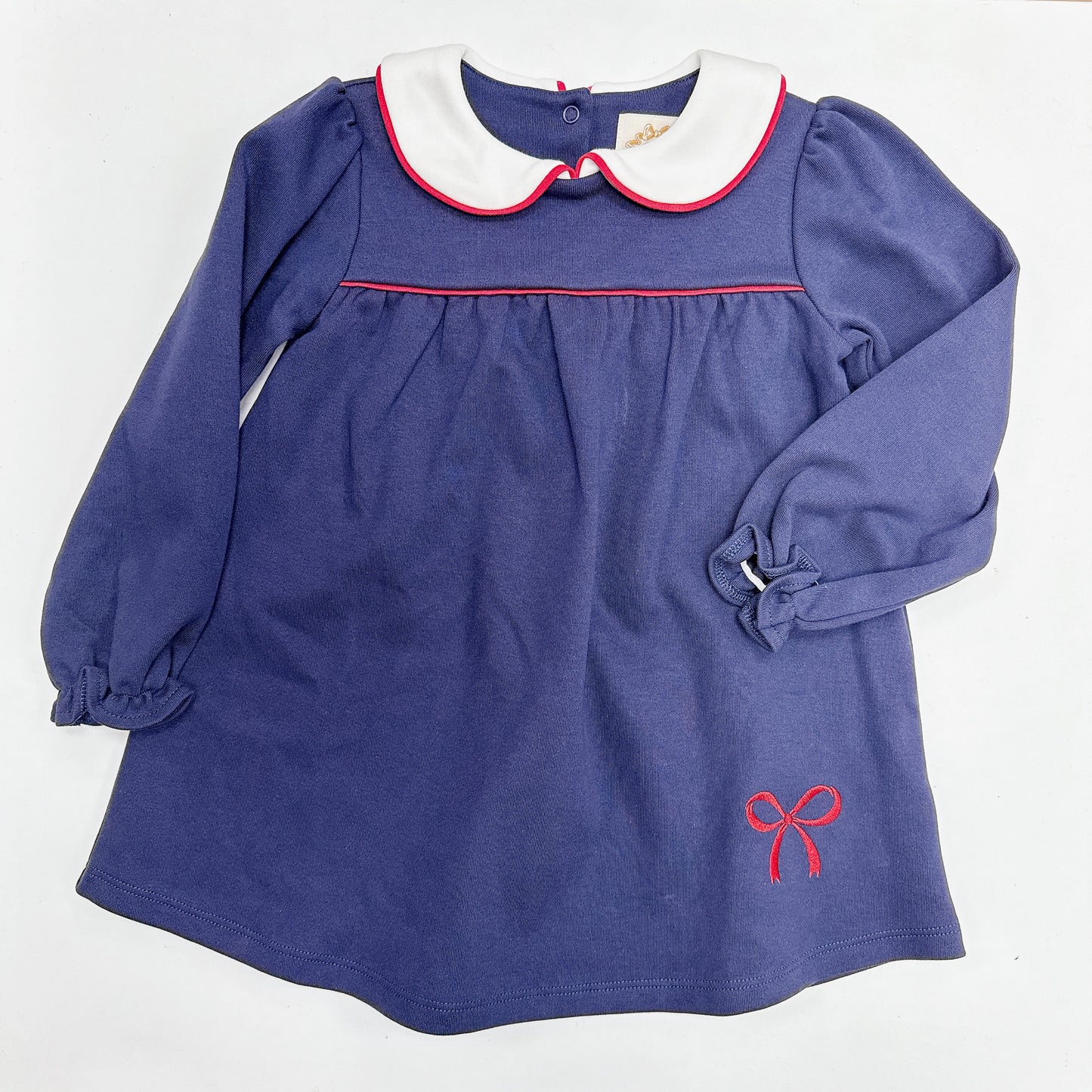 LS Maerin Fitz Frock- Navy
