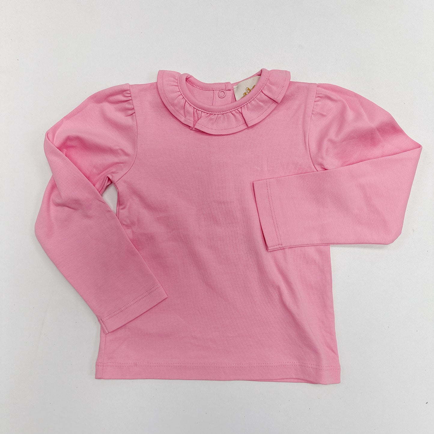 Reece Ruffle Top- Hamptons Hot Pink