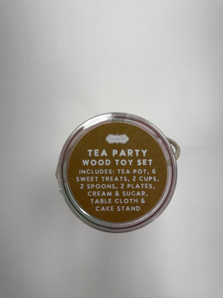 Tea Party Wood Toy Set