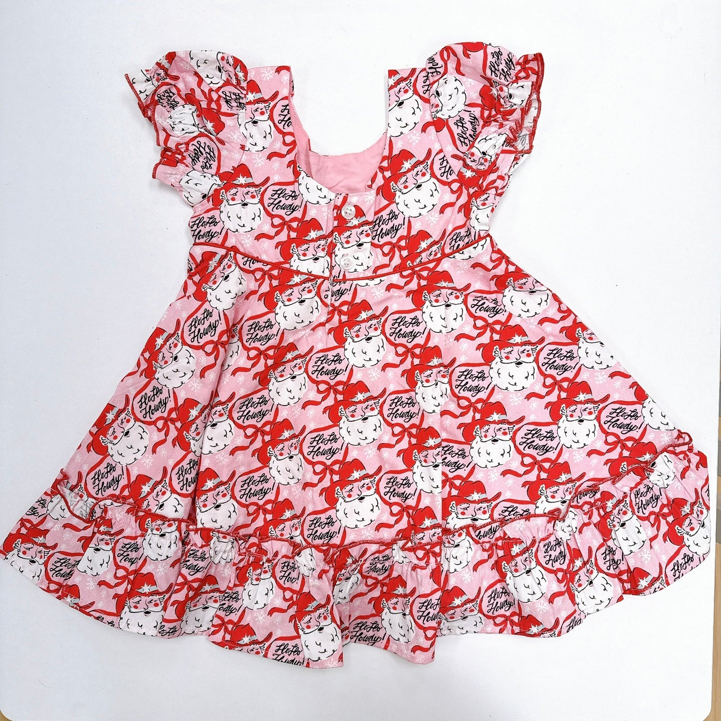 Leighton Dress Ho Ho Howdy Pink