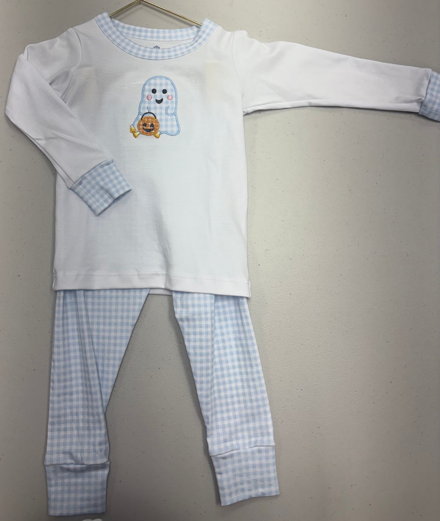 Boo Crew Applique- Long Pajamas
