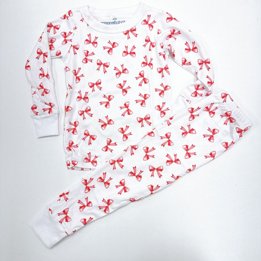 Scarlett Bows- Long Pajamas
