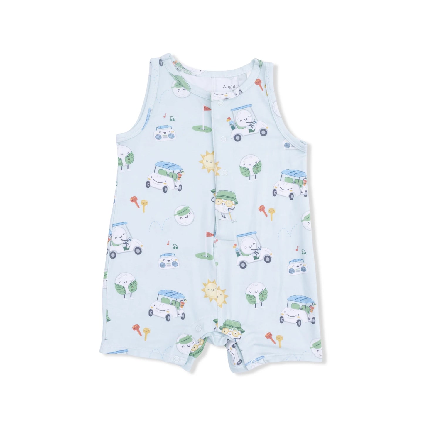 Golf Pros Sleeveless Shortie Romper