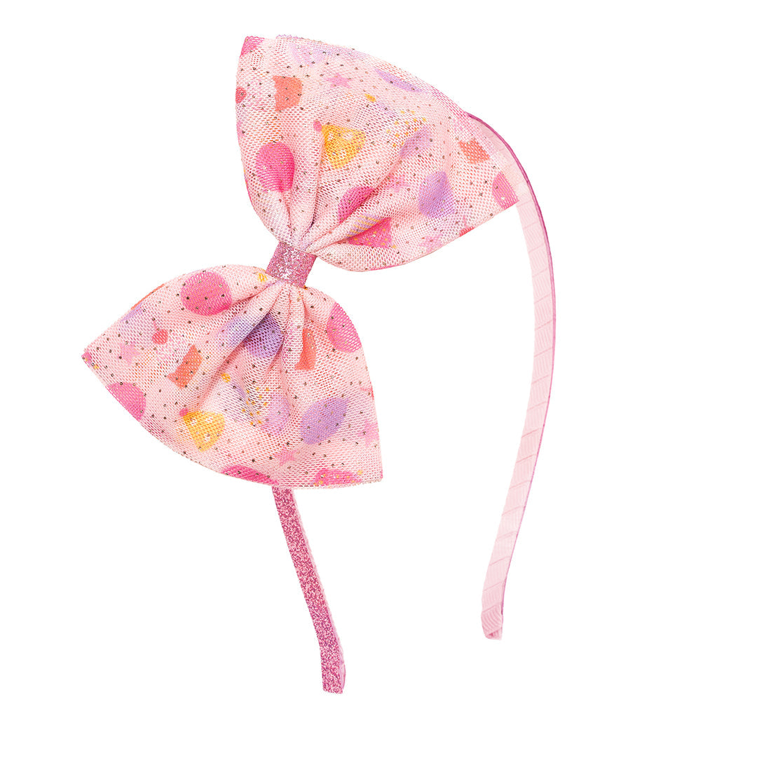 Birthday Party Tulle Bow Headband