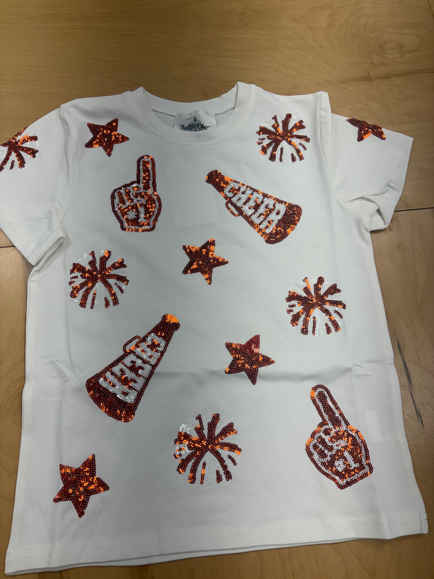 Burnt Orange Cheer Shirt