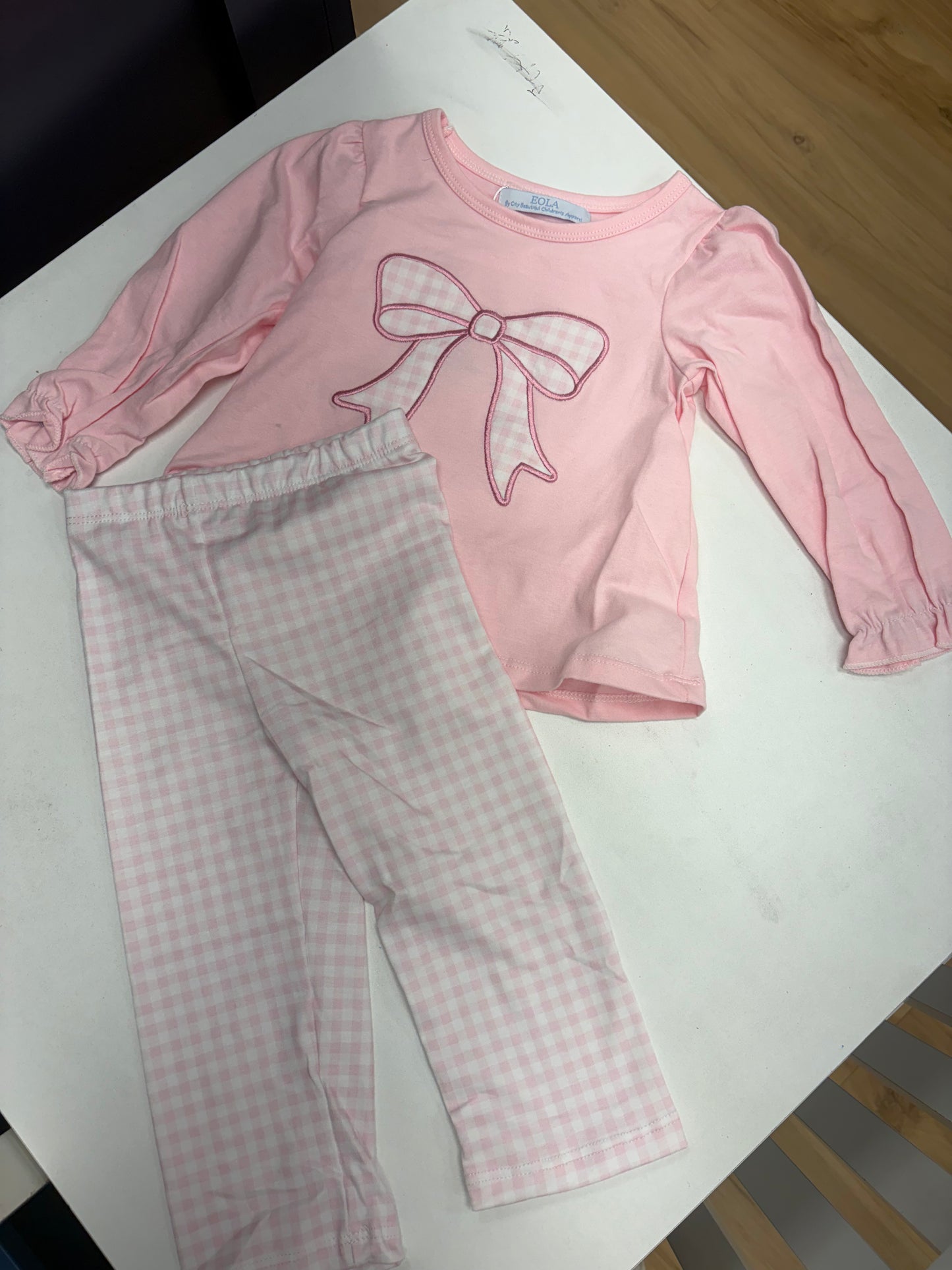 Bow Girl Pant Set