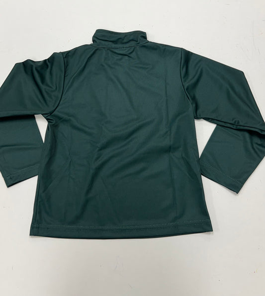 Baylor Bears Embroidered Green Quarter Zip