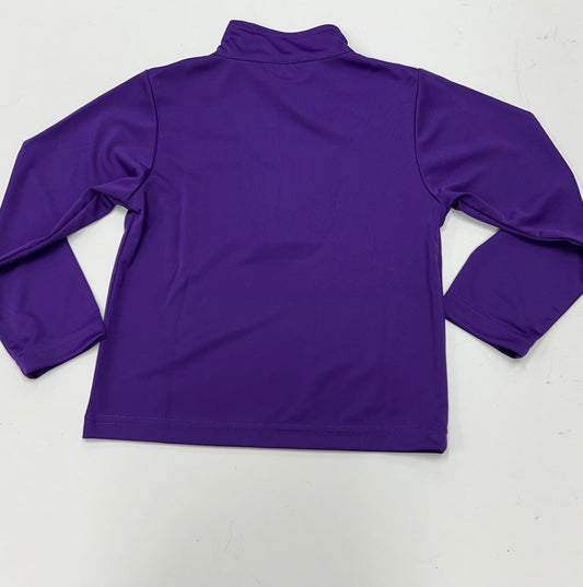 TCU purple 1/4 zip