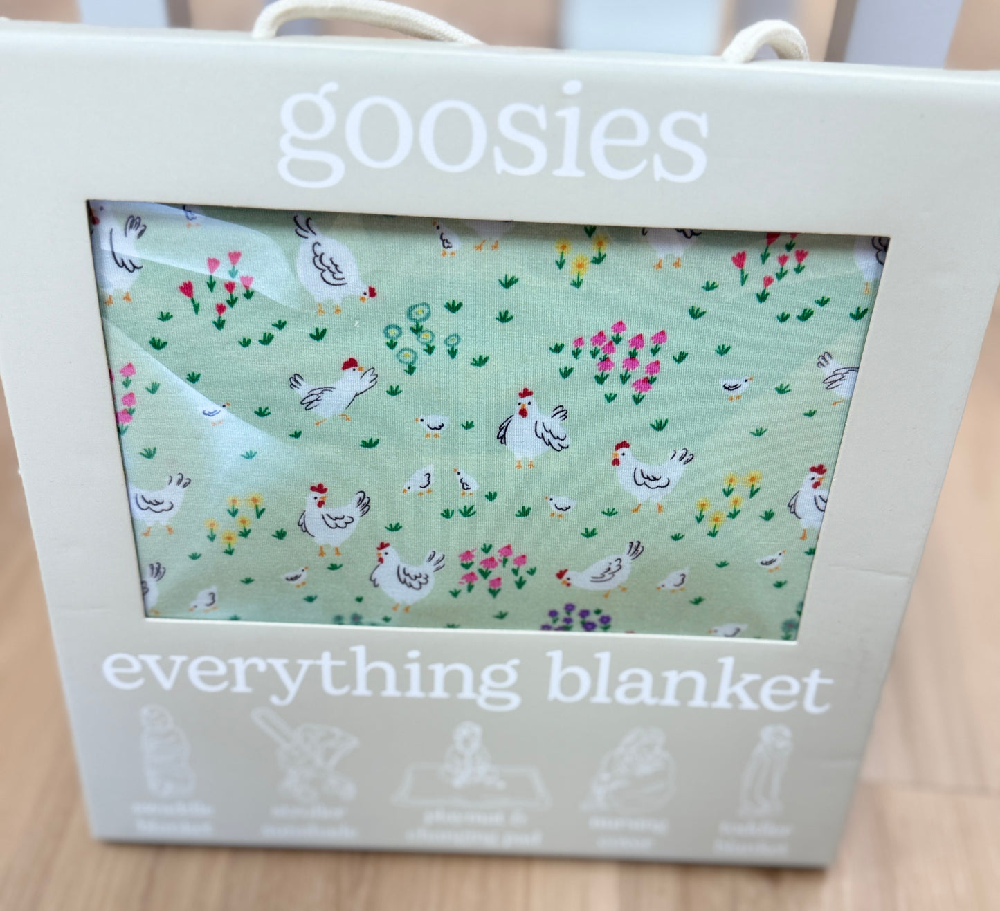 Everything Blanket- Spring Chickens
