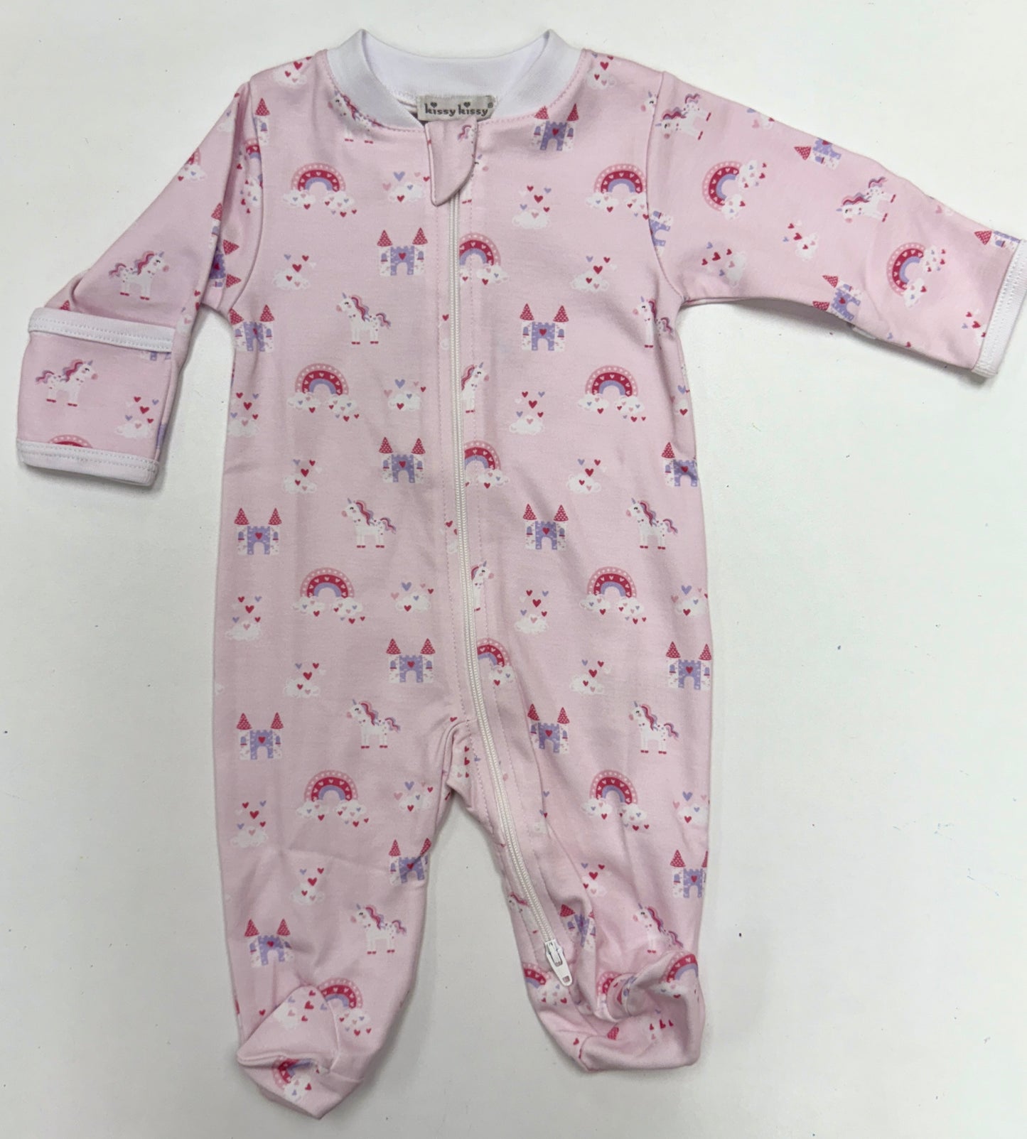 Unicorn Dreamland- Footie w/ Zipper