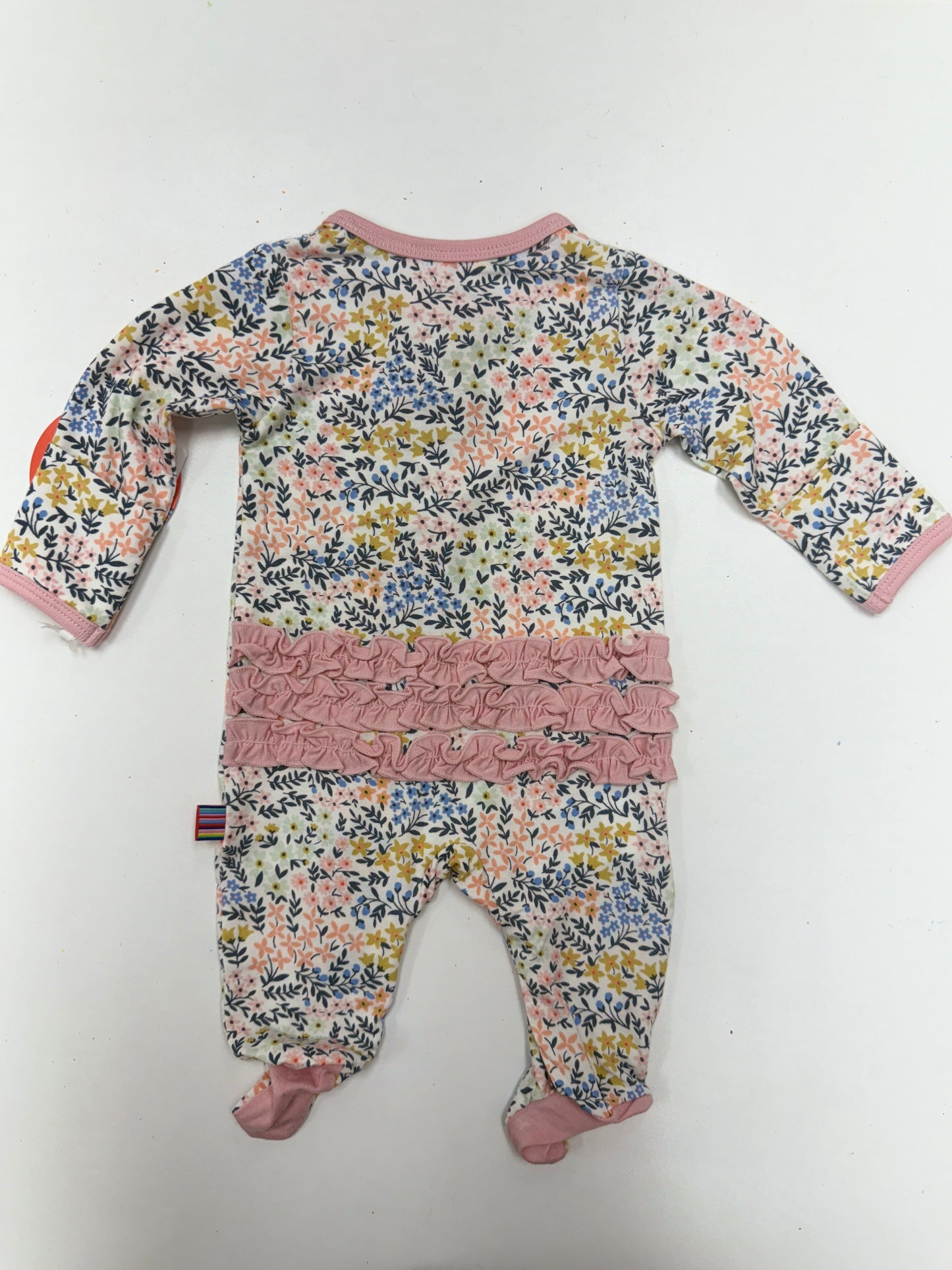 CHELSEA RUFFLE FOOTIE W/ RUFFLES