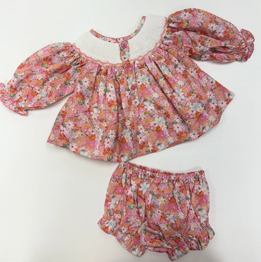 Allie Pumpkin Diaper Set