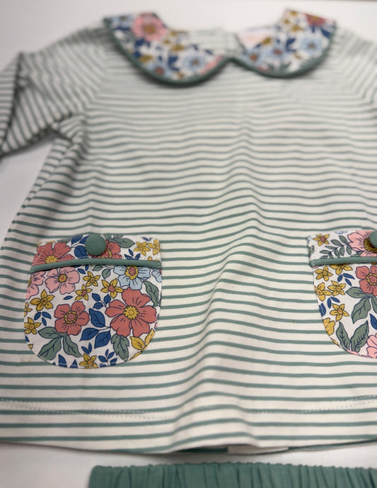 Autumn Blooms Addie Bloomer Set