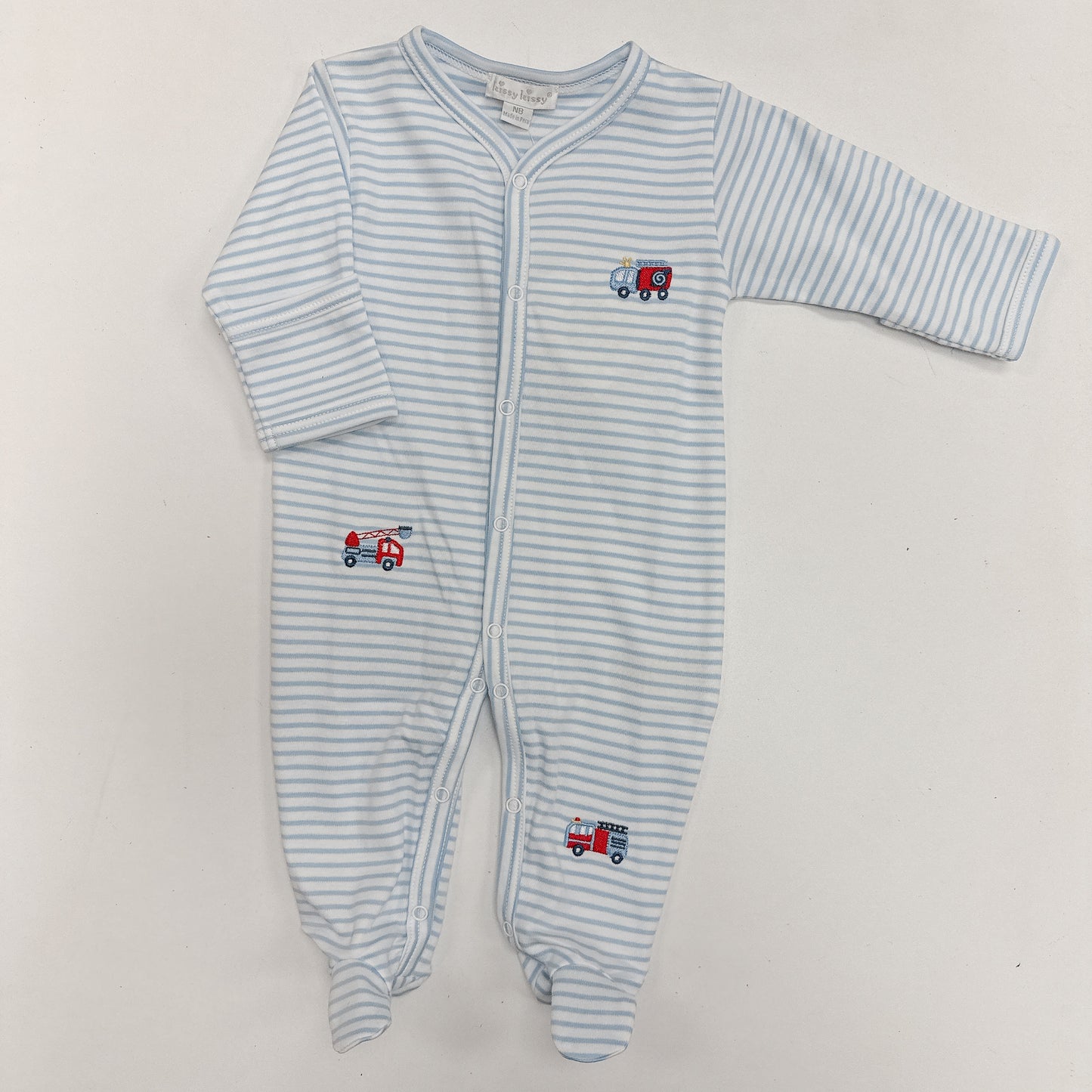 Fight the Fire- Light Blue Footie