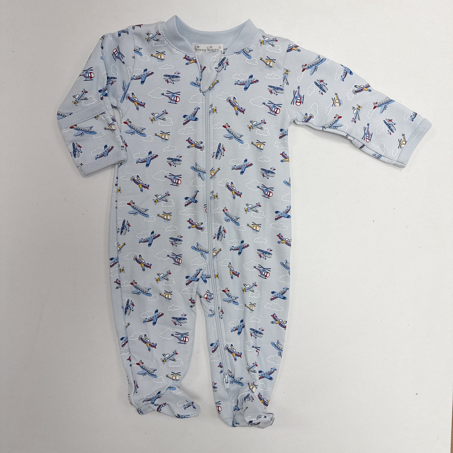 Air Adventures- Footie w/ Zipper